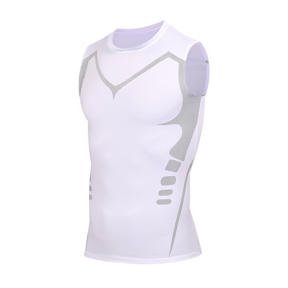 Tank Top Muscle - Men's Compression Tank Top, Sleeveless Printed