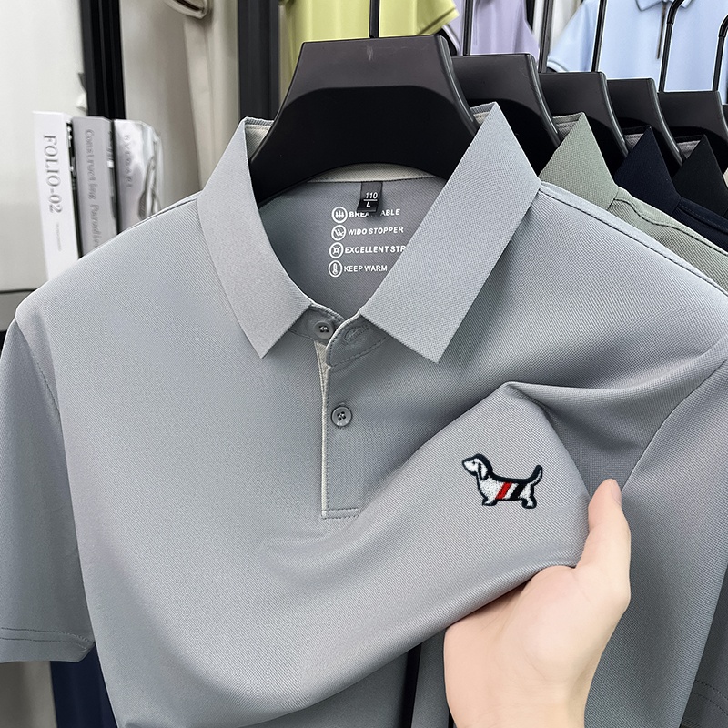 Men Short Sleeve Polo Shirt Po - Polo Shirt Pique review and price