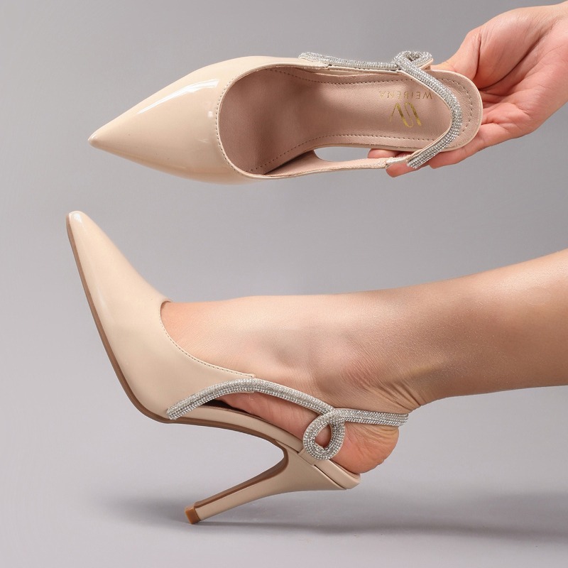 Sexy Patent Leather Pointed To - Casual Sandal Leather review and price