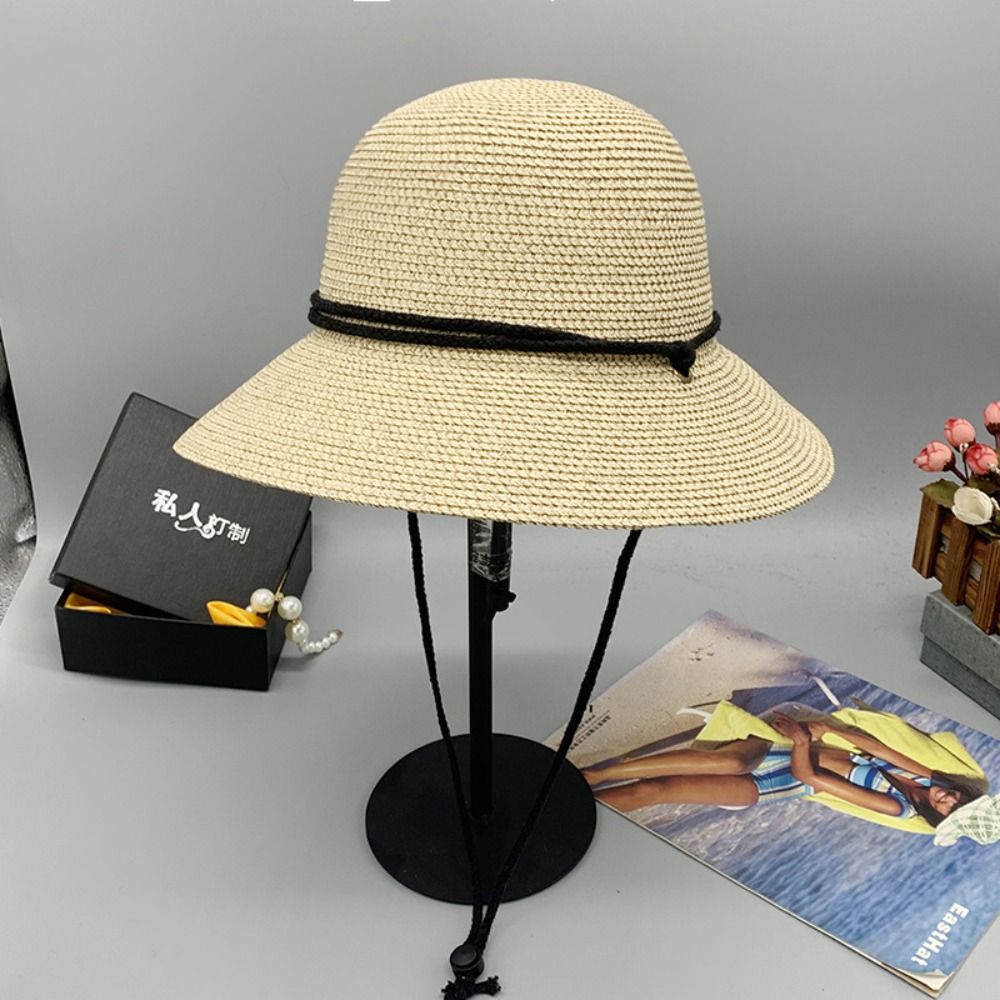 Trendy Summer Straw Bucket Hat - Bucket Hat Straw review and price