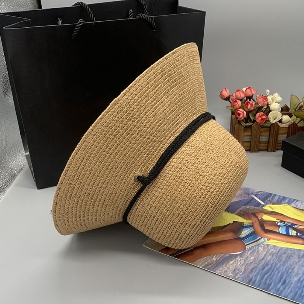 Trendy Summer Straw Bucket Hat - Bucket Hat Straw review and price